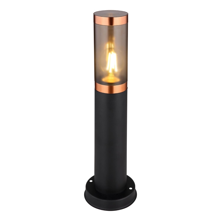 Globo - Venkovní lampa 1xE27/23W/230V IP44 45 cm černá/měď