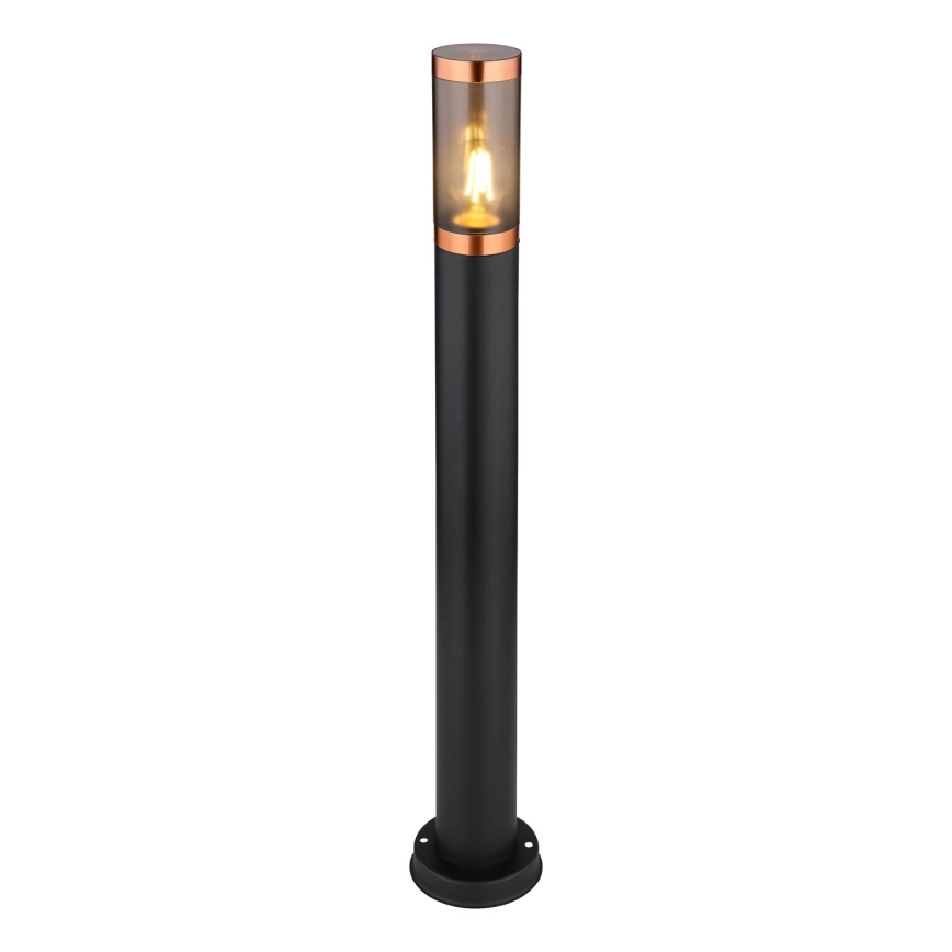 Globo - Venkovní lampa 1xE27/23W/230V IP44 80 cm černá/měď