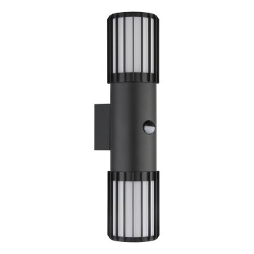 Globo - Venkovní nástěnné svítidlo se senzorem 2xE27/15W/230V IP54
