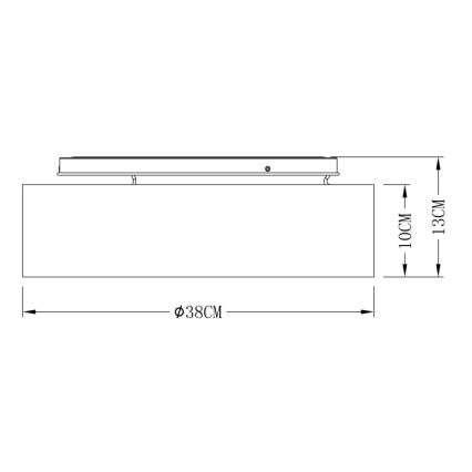 Globo - LED Stropní svítidlo LED/20W/230V 3000/4000/6000K