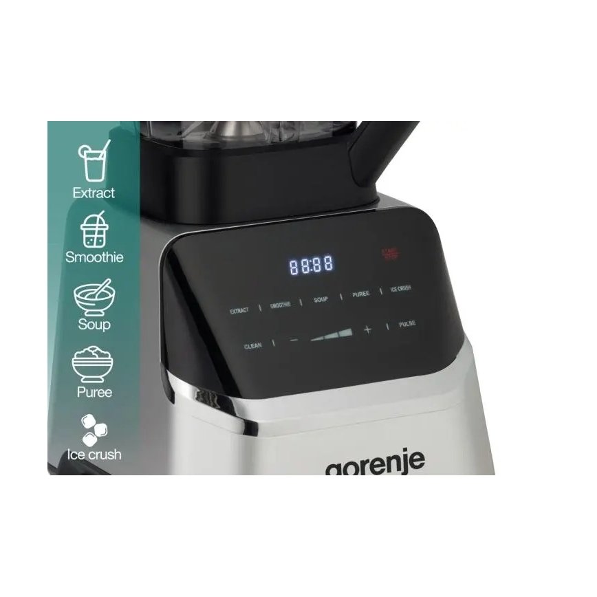 GORENJE BP1500DE - Stolní mixér 2 l 1500W/230V nerez/černá