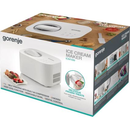 GORENJE ICM10W - Zmrzlinovač 100W/230V bílá