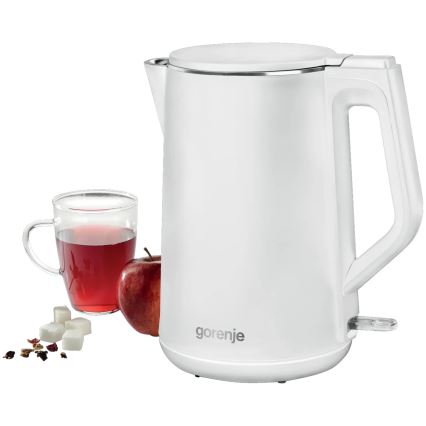 GORENJE K15DWW - Rychlovarná konvice 1,5 l 2200W/230V bílá