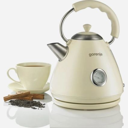 GORENJE K17CLI - Rychlovarná konvice 1,7 l 2200W/230V béžová