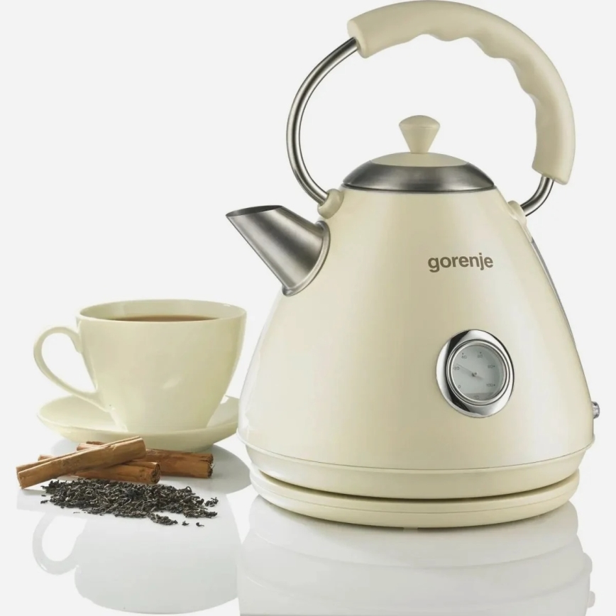 GORENJE K17CLI - Rychlovarná konvice 1,7 l 2200W/230V béžová