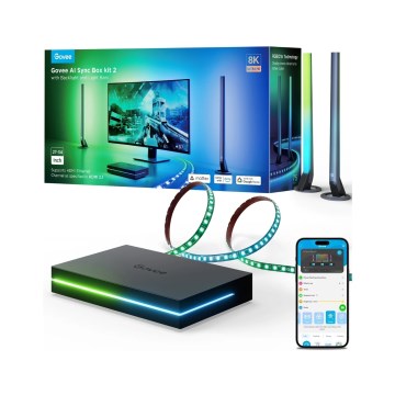 Govee - AI Sync Box Kit 2 Smart sada PC osvětlení 27-34