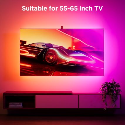 Govee - Backlight 3S Netflix TV 55-65 SMART LED podsvícení RGBICW Wi-Fi + dálkové ovládání