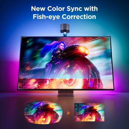 Govee - Backlight 3S Netflix TV 55-65 SMART LED podsvícení RGBICW Wi-Fi + dálkové ovládání