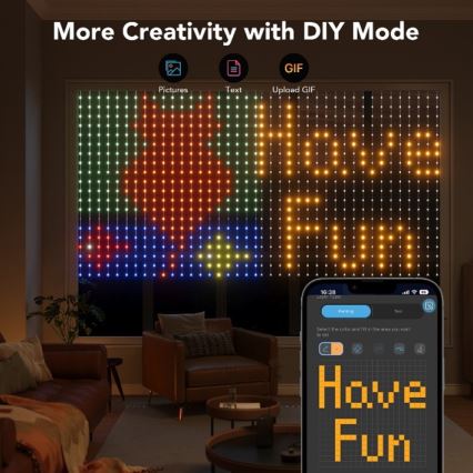 Govee - LED RGB Stmívatelný venkovní dekorační řetěz LED/15W/230V IP65 Wi-Fi