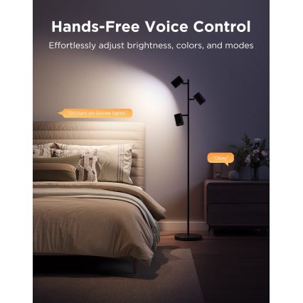 Govee - LED RGBICWW Stmívatelná stojací lampa TREE MATTER LED/48W/230V Wi-Fi