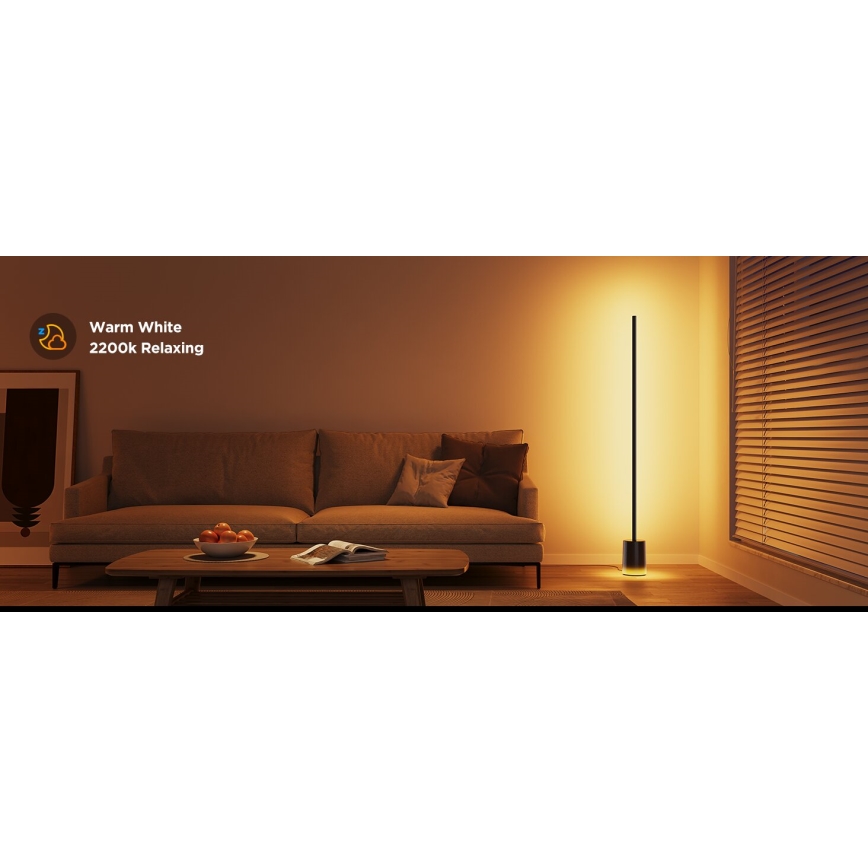 Govee - LED Stmívatelná stojací lampa Smart MATTER LED RGBICWW 2200-6500K Wi-Fi + dálkové ovládání