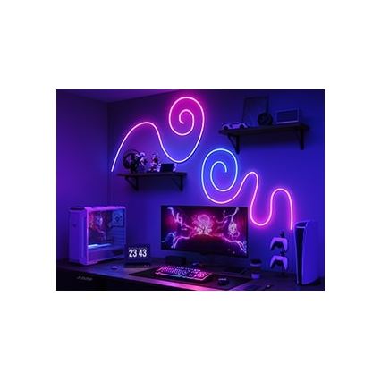Govee - Neon 2 MATTER ohebný LED pásek 5m RGBIC Wi-Fi IP67