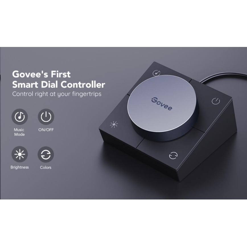Govee - SADA 2x Smart Gaming Wi-Fi LED RGBIC Panely + Smart Dual + dálkové ovládání