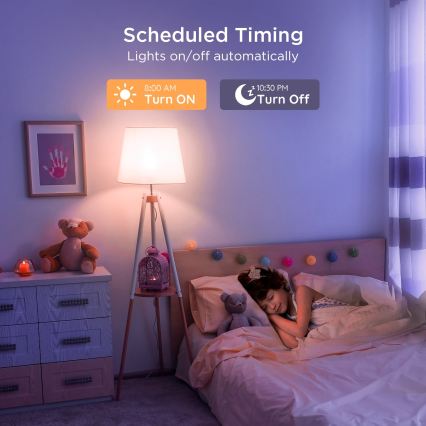 Govee - SADA 2xLED RGBWW Stmívatelná žárovka Smart MATTER ST64 E27/5W/230V 2700-6500K Wi-Fi
