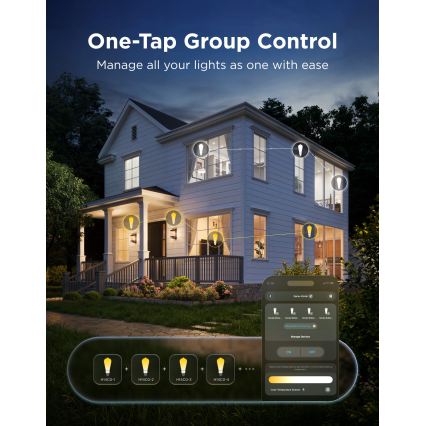 Govee - SADA 2xLED RGBWW Stmívatelná žárovka Smart MATTER ST64 E27/5W/230V 2700-6500K Wi-Fi