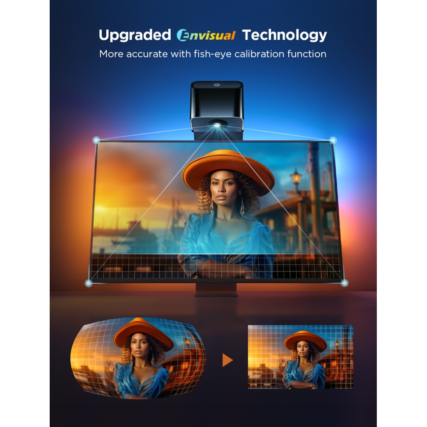 Govee - TV Backlight 3 Lite TV 75-85 SMART LED podsvícení RGBICW Wi-Fi IP67