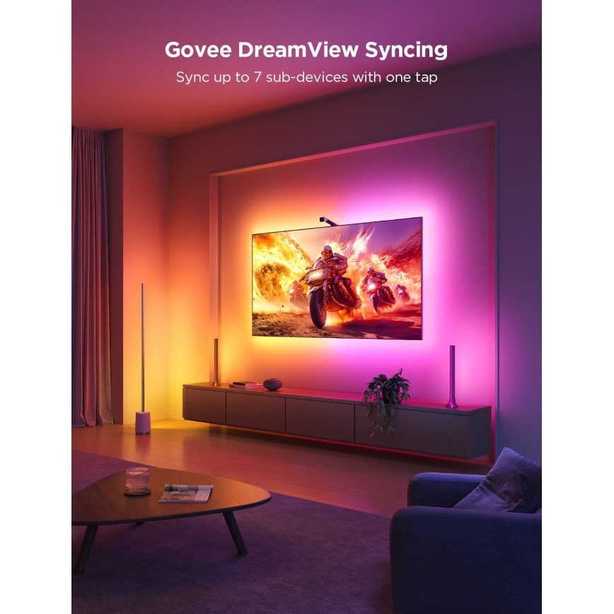 Govee - TV Backlight 3 Lite TV 75-85 SMART LED podsvícení RGBICW Wi-Fi IP67