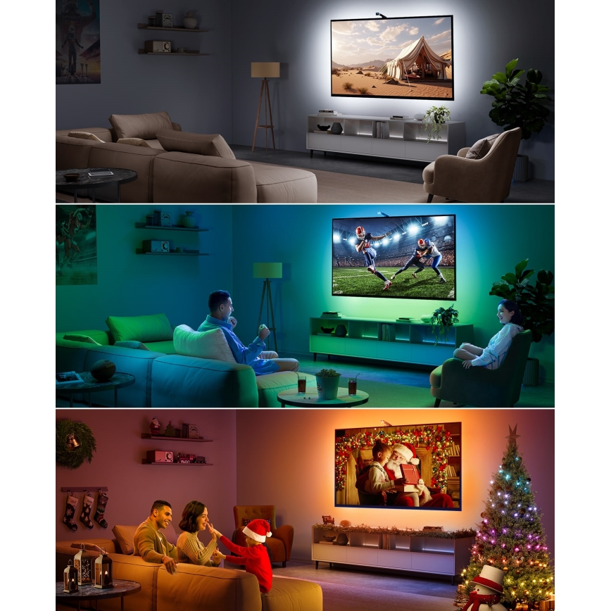 Govee - TV Backlight 3 Lite TV 75-85 SMART LED podsvícení RGBICW Wi-Fi IP67