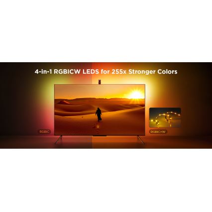 Govee - TV Backlight 3 Lite TV 75-85 SMART LED podsvícení RGBICW Wi-Fi IP67