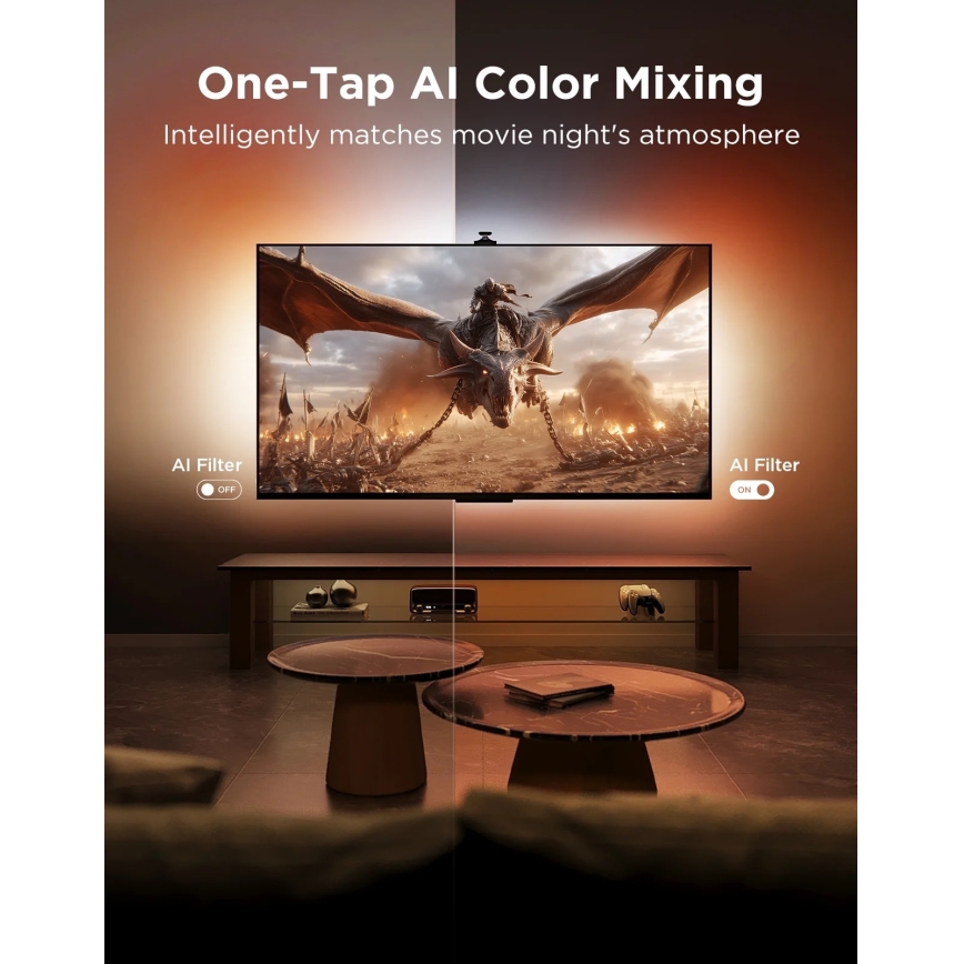 Govee - TV Backlight 3 Pro 75-85 SMART LED podsvícení RGBIC Wi-Fi