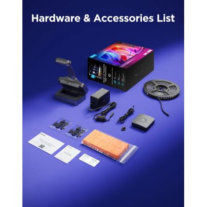 Govee - TV Backlight 3 Pro 75-85 SMART LED podsvícení RGBIC Wi-Fi