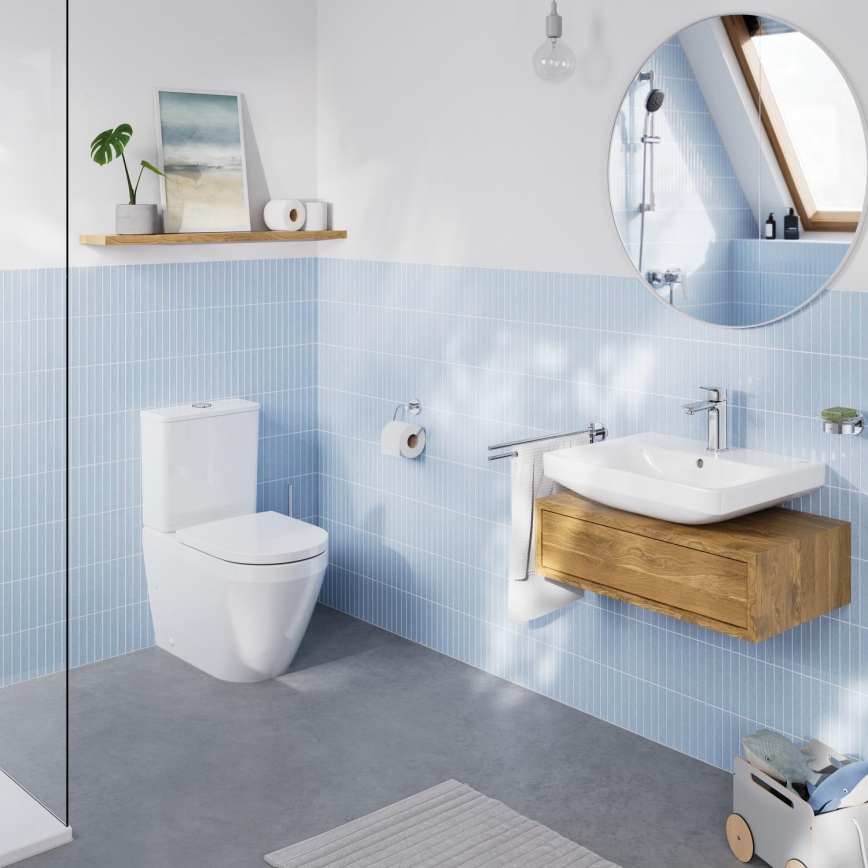 GROHE 102513SH00 - WC komplet EURO CERAMIC 67,3 x 37,6 x 79,2 cm keramika/bílá
