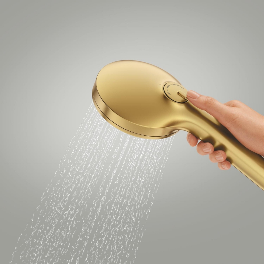 GROHE 134863GN00 - Ruční sprcha VITALIO JOY+ 120 mm broušená zlatá