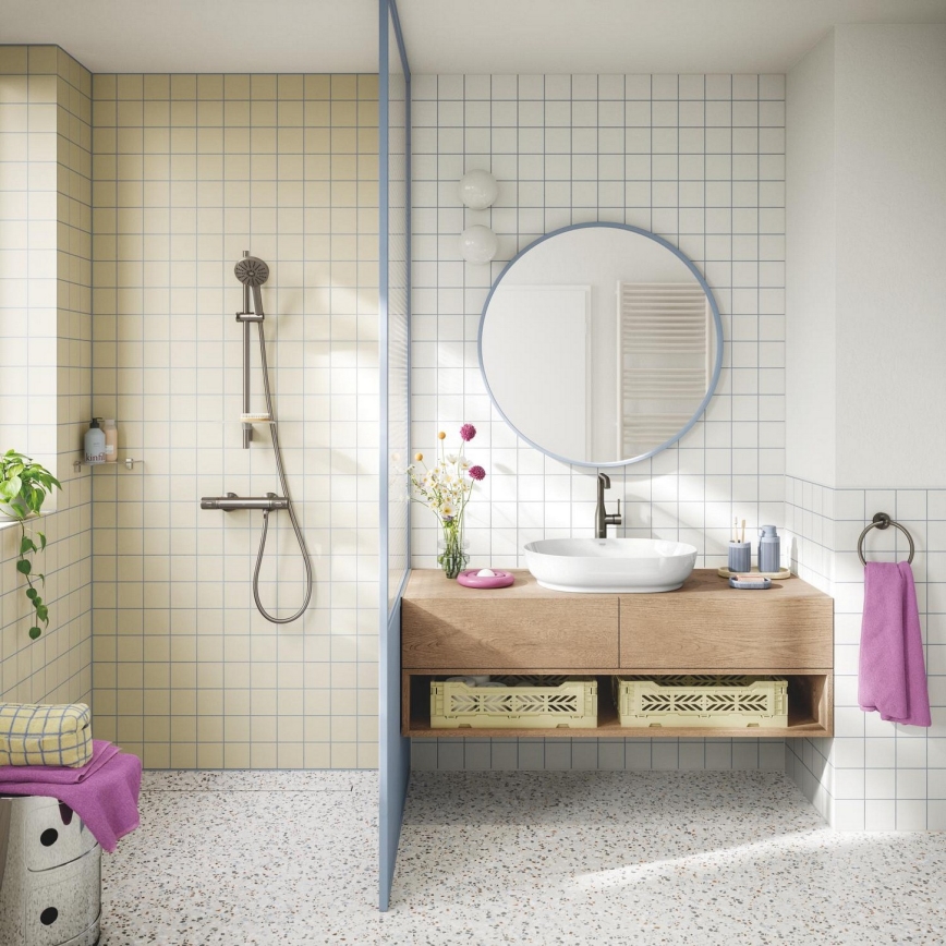 GROHE 134866AL00 - Sprchová sada VITALIO JOY+ 120 mm grafit