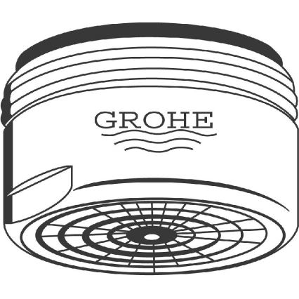 GROHE 13929000 - Perlátor M 24 × 1 lesklý chrom