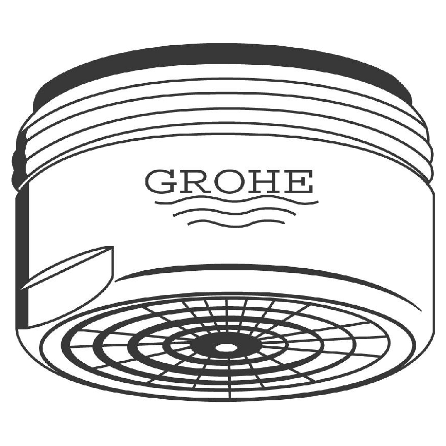 GROHE 13929000 - Perlátor M 24 × 1 lesklý chrom