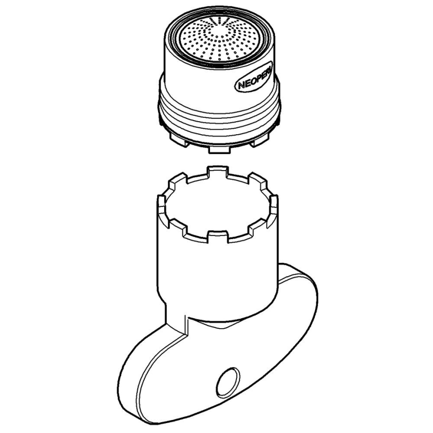 GROHE 13937000 - Perlátorový set lesklý chrom