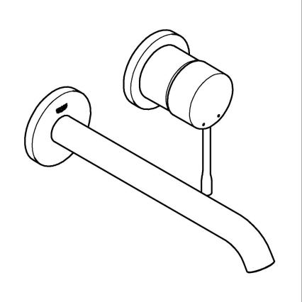 GROHE 19967001 - Umyvadlová baterie ESSENCE 110 mm lesklý chrom