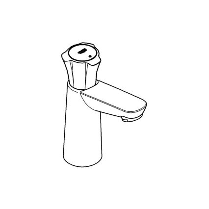 GROHE 20186001 - Stojánkový ventil COSTA L DN 15 lesklý chrom