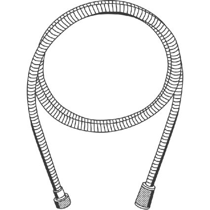 GROHE 22107000 - Sprchová hadice VITALIOFLEX METAL 2000 mm lesklý chrom