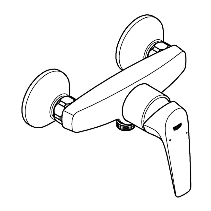 GROHE 23771000 - Sprchová baterie START FLOW lesklý chrom