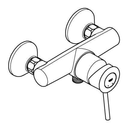 GROHE 23786000 - Sprchová baterie START CLASSIC 150 mm lesklý chrom