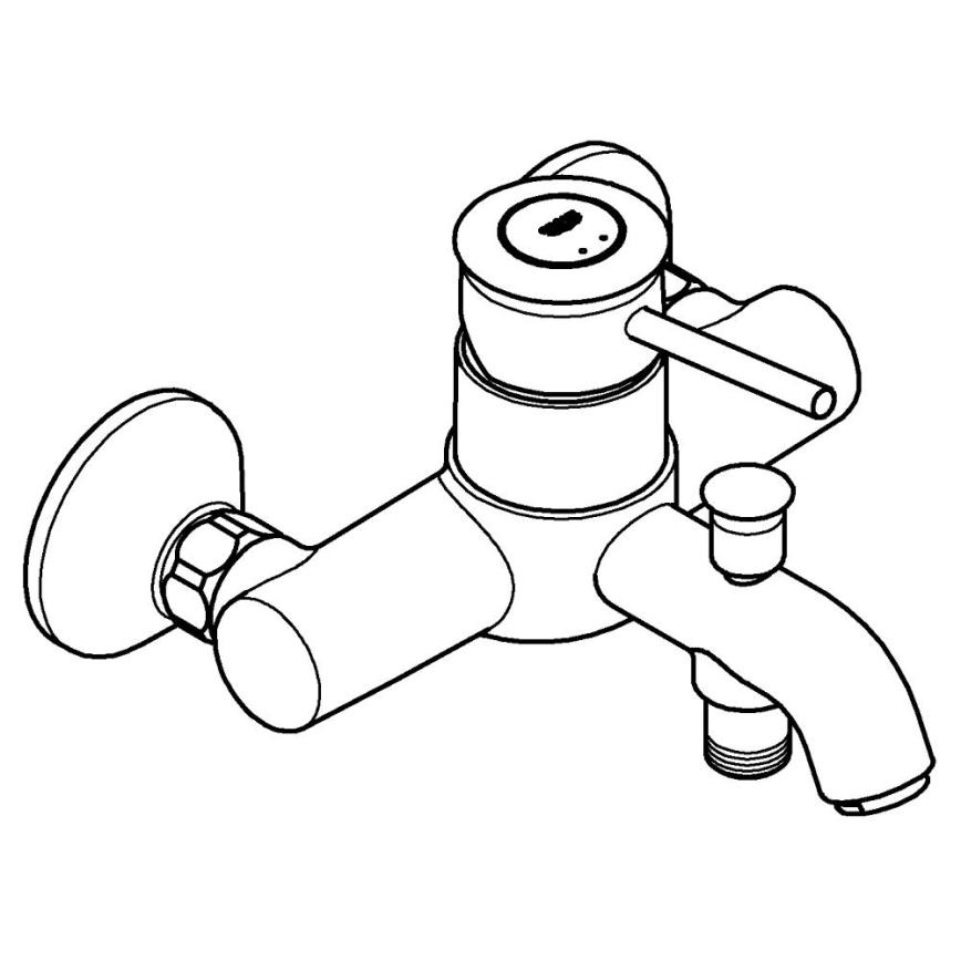 GROHE 23787000 - Vanová baterie START CLASSIC DN 15 lesklý chrom