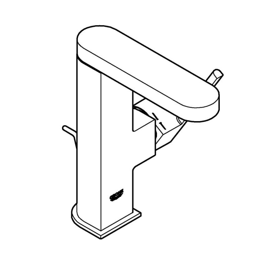 GROHE 23871003 - Umyvadlová baterie PLUS velikost M lesklý chrom