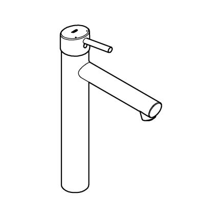 GROHE 23920001 - Umyvadlová baterie CONCETTO velikost XL lesklý chrom