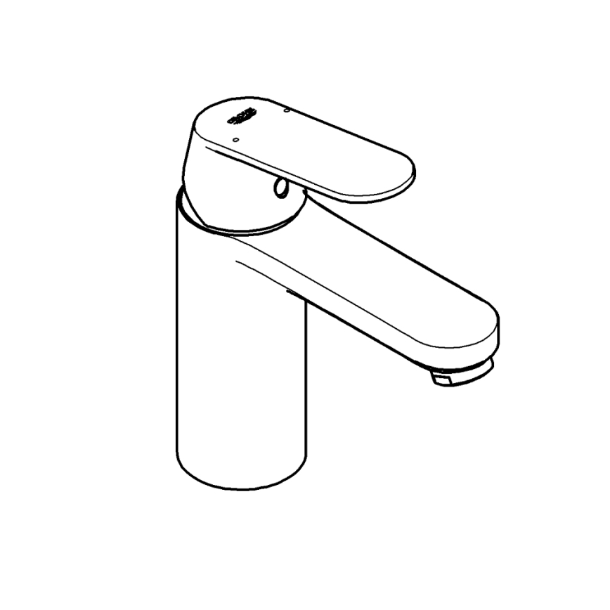GROHE 23926000 - Umyvadlová baterie DN 15 velikost M lesklý chrom