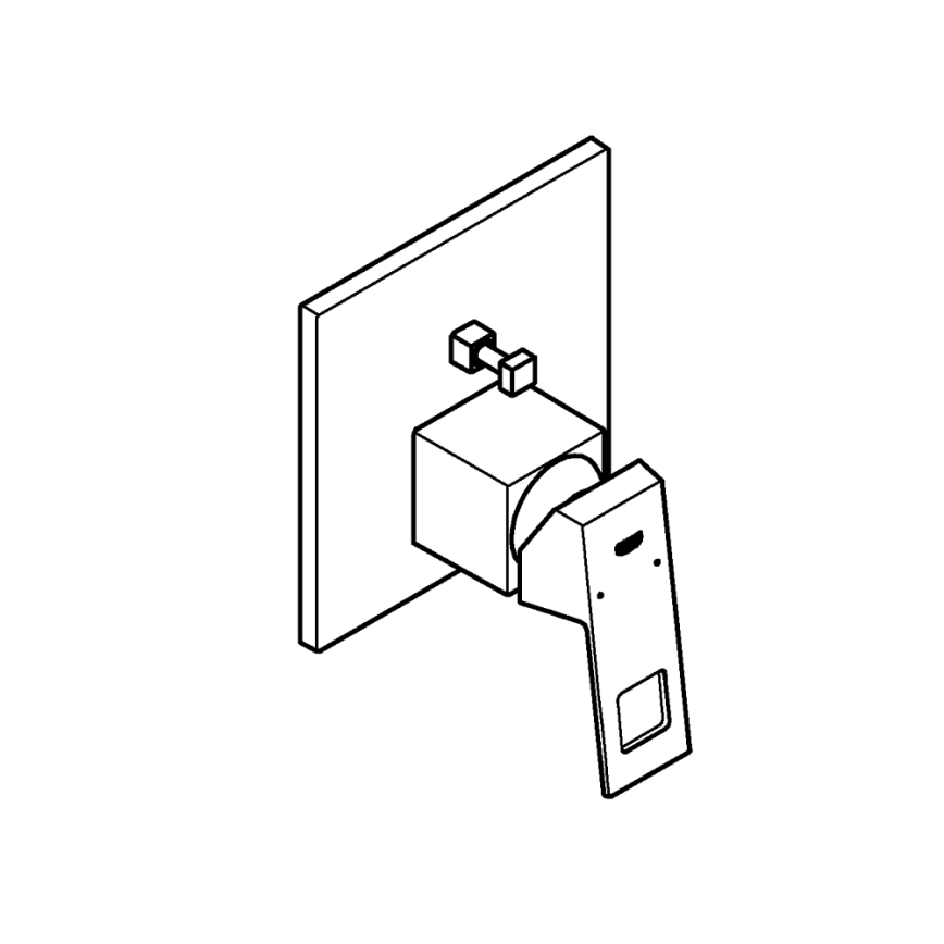 GROHE 24062000 - Baterie EUROCUBE lesklý chrom