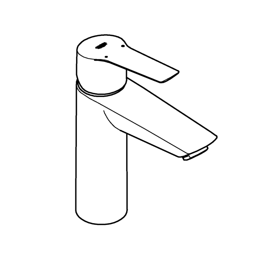 GROHE 242042432 - Umyvadlová baterie START velikost M černá