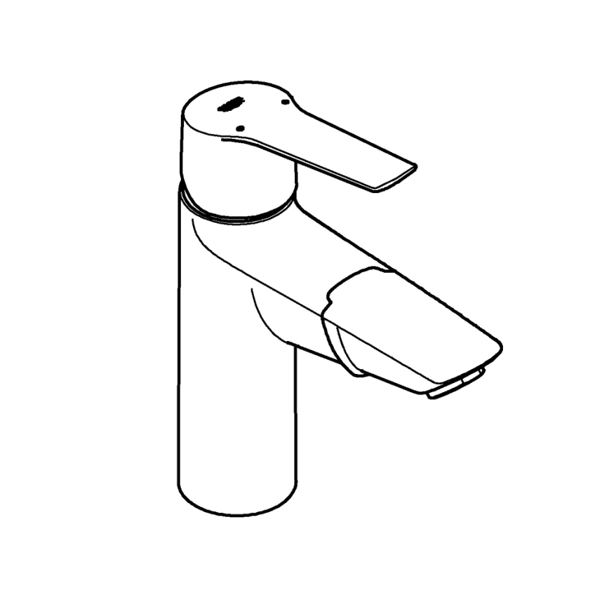 GROHE 24205003 - Umyvadlová baterie START DN 15 velikost M lesklý chrom
