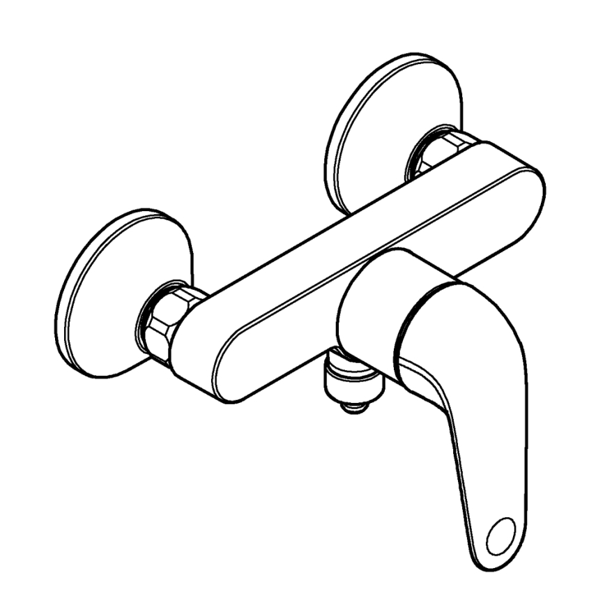 GROHE 24333001 - Sprchová baterie SWIFT DN 15 lesklý chrom
