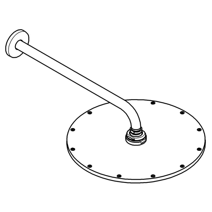 GROHE 26066GN0 - Hlavová sprcha RAINSHOWER COSMOPOLITAN 310 380 mm zlatá