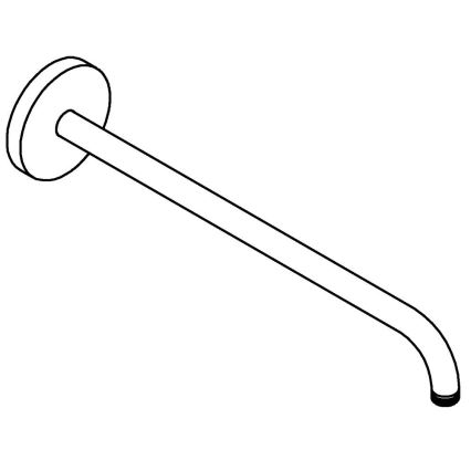 GROHE 26146000 - Sprchové rameno RAINSHOWER 422 mm lesklý chrom