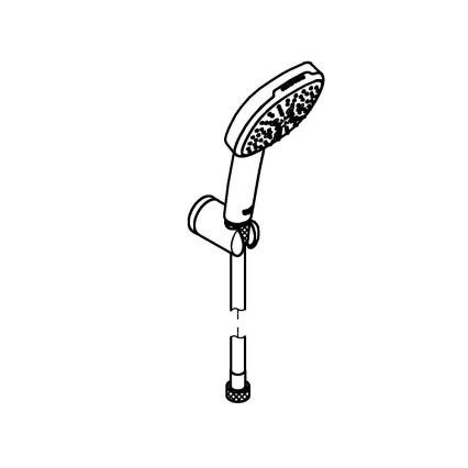 GROHE 26176001 - Sprchový set VITALIO COMFORT 110 110 mm lesklý chrom