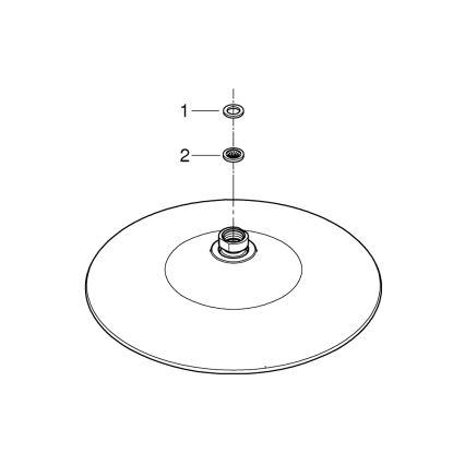 GROHE 26456000 - Hlavová sprcha EUPHORIA O 260 mm lesklý chrom