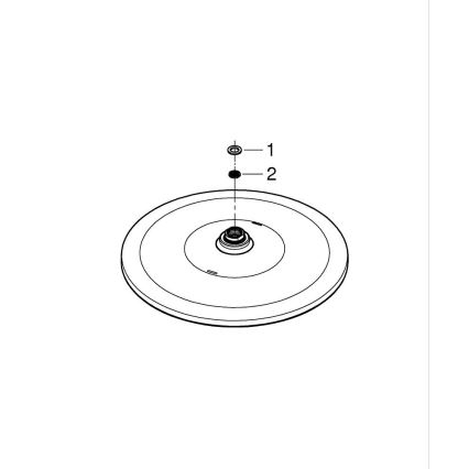 GROHE 26562000 - Hlavová sprcha RAINSHOWER MONO 310 mm lesklý chrom