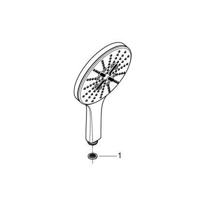 GROHE 26597000 - Ruční sprcha VITALIO SMARTACTIVE 150 mm lesklý chrom